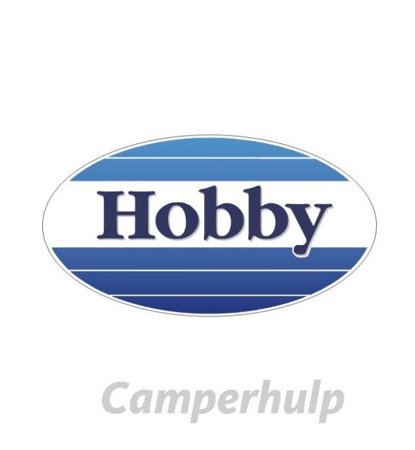 Hobby Caravan Sticker Op Maat Gemaakt in Duurzaam Cast Vinyl
