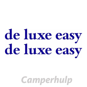 Hobby de luxe Easy set van 2