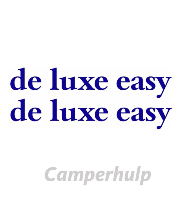 Hobby de luxe Easy set van 2