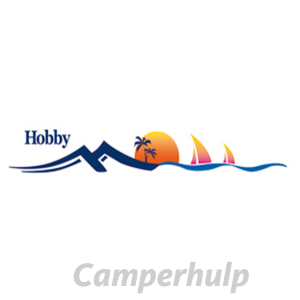 Hobby vakantie sticker zijkant