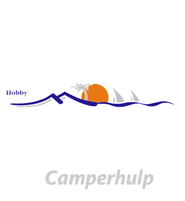 Hobby Vakantie Sticker Zijkant Grijs – Caravan Logo 1999-2006 (Per stuk, Cast Vinyl)