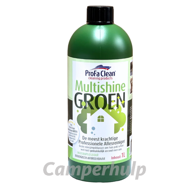 Multishine Groen 1L Krachtige Allesreiniger voor In en Om het Huis
