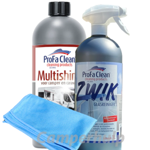 Multishine en Zwik glasreiniger