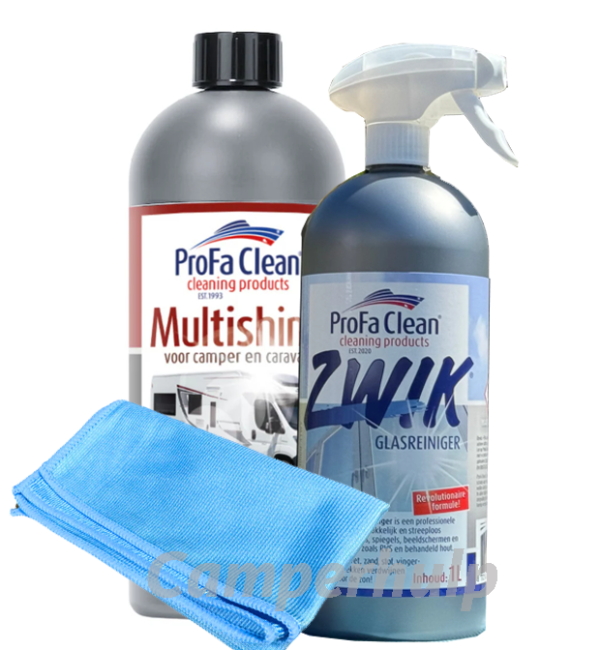 Multishine en Zwik glasreiniger