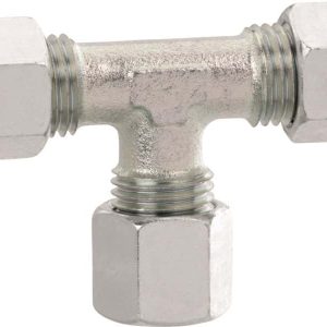 T-STUK KNELKOPPELING STAAL