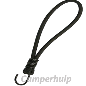 Snelspanner 6 mm met haak 25 cm