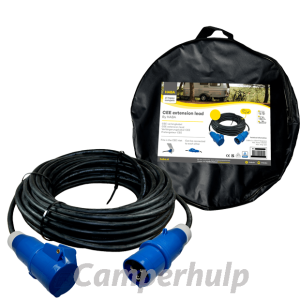 Verlengkabel 25 meter neopreen 3x 1.5mm² in tas