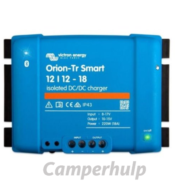 Victron Orion-Tr Smart 12/12-18A DC-DC acculader (220W)